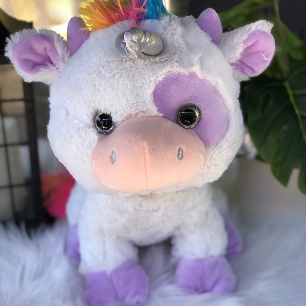 Super Cute Unicorn 🦄 Cow Stuffed Animal. - Picture 4 of 13
